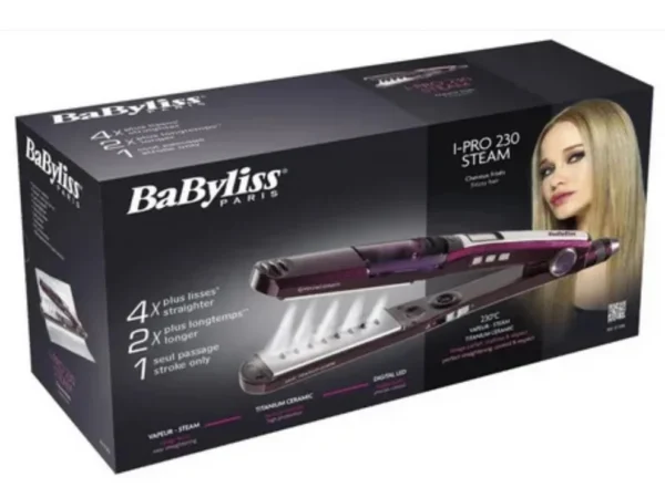 BaByliss i pro steam 230- ST395ALE Lisseur Vapeur