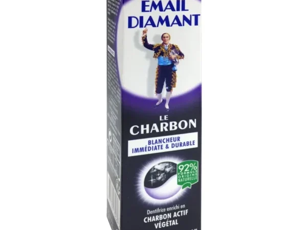 Email diamant – blancheur le Charbon Dentifrice