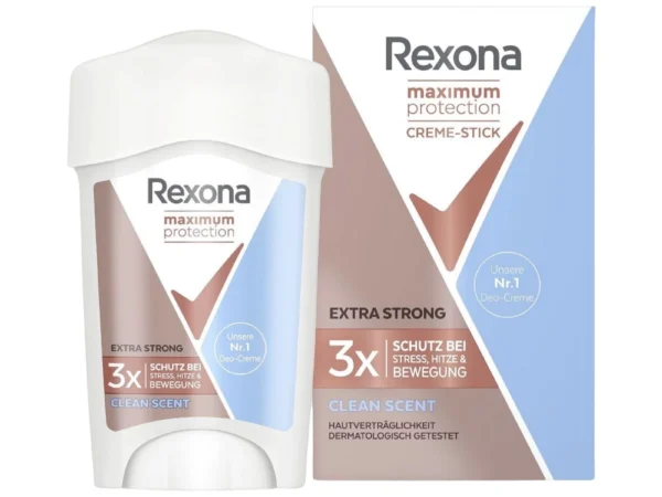 Rexona Déodorant Stick Antitranspirant Clean Scent 96H