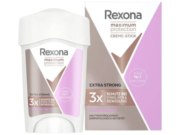 Rexona Déodorant Stick Antitranspirant Confidence 96H