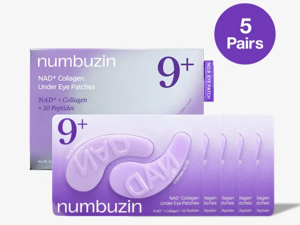 numbuzin No.9 NAD+ Collagen Under Eye Patches - 5 Patches
