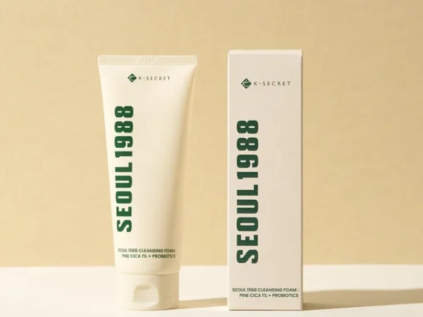 Gel Moussant Nettoyant avec Extrait d'Aiguilles de Pin et: Pine Cica 1% + Probiotics